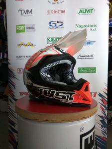 Casco cross NSM Ponte di Piave